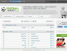 Tablet Screenshot of football-direct.com